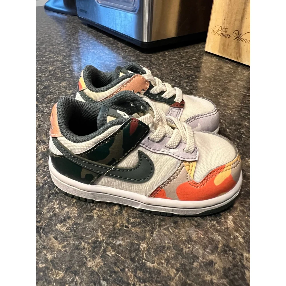 Nike 2021 Dunk Low SE TD 'Sail Multi-Camo